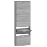 vidaXL kingakapp, hall Sonoma tamm, 59x17x169 cm, tehispuit