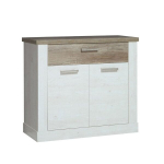 Kummut Duro DURK224, valge/tamm