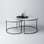 Diivanilauakomplekt Eclipse Ash Black, tuhaspoon