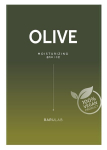 Kangasmask koos oliivi ekstraktiga Barulab The Clean Vegan Olive, 23g