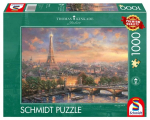 Puzzle Adulte Schmidt Spiele Thomas Kinkade Pariis - Armastuse Linn - 1000 T&uuml;kki
