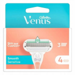 Raseerija vahetatavad pead Gillette Venus Smooth Sensitive, 4 tk.