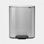 Brabantia pr&uuml;gikast Bo pedaaliga 60 L Matt Steel FPP
