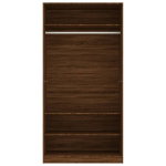 vidaXL riidekapp, pruun tamm, 100 x 50 x 200 cm, tehispuit