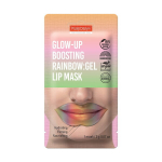 H&uuml;drogeel-huulemask Purederm Glow-Up Boosting Rainbow Gel Huulemask, 2g