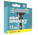 Raseerimispead Gillette Mach 3, 12 tk