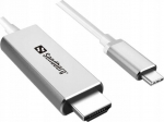Sandberg, HDMI-USB/ C, 2 m