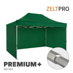 Pop-up telk Zeltpro Premium+, 3 x 4,5 m, roheline, Roheline
