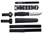 Garberg Multi S.STEEL nuga, Morakniv, must/s&uuml;sinikteras