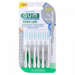 Hambavaheharjad immutatud 6 tk. GUM&reg; (1618) Travler 2 mm
