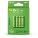Aku GP ReCyko+ AAA R03 850mAh NiMH 1.2V 4 tk.