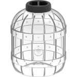 Multifunktsionaalne kaanega anum, 10L