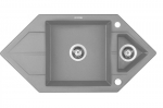 Deante Graniit K&ouml;&ouml;gikraanikauss Deante Hexon ZQP S653, Metallic grey