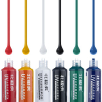 UV-joodemask 10ml &ndash; Punane, Kiire k&otilde;venemine UV-valgusega, Mittejuhtiv, S&uuml;stla pikkus 95 mm
