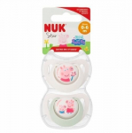 Lutt Nuk Peppa Pig, 0-6 kuud, 2 tk