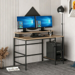 Kirjutuslaud Asir Greta L Dore, must/pruun