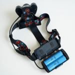 Tiross TS1198 Laetav peaga taskulamp 10W CREE LED + 2x1W COB LED, teravustamiskiir ja andur.