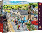 1000-osaline pusle, Raudteejaam, v&auml;rviline