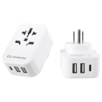Pistikupesa adapter Lifeventure USB USA