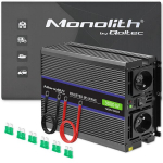 Qoltec Monolith 3000 MS Wave Voltage Converter | 12V kuni 230V | 1500/3000W | USB