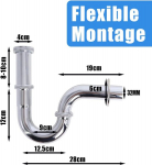 Gekufa universaalne sifooniga vannitoa valamu