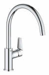 &Uuml;he hoovaga valamusegisti k&otilde;rge tila ja 360˚ p&ouml;&ouml;rdeulatusega Grohe BauEdge, 31367001
