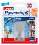 Tesa roostevabast terasest nagi PowerStrips Waterproof Zoom 1tk.
