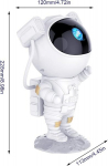 Projektor, LED Astronaut Star Projektor Light Night Light