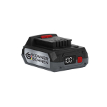 Akumulaator 20V, 2Ah, LCD, KS 20V2-1, KONNER & SOHNEN