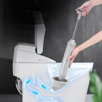 K&otilde;rgsurve Air WC Pump - Tugev Drenaažit&otilde;rje, Patareita, Ideaalne Vannitoa ja Valamu Ummistuste Eemaldamiseks