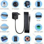 Toiteallikas KUNCAN 12V 1A DC Toiteadapter LED V&ouml;&ouml;nditele