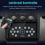 10''VW Touran 1T1 1T2 1T3 2003-2010 Android 13 Carplay Andriod Auto 2din puuteekraaniga autoraadio GPS NAVI 4Core RDS DSP FM DAB+ 2+64GB