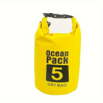 &Uuml;litugev Veekindel Kuivkott - 5L/10L/20L/30L Suurused, Ideaalne Kajakile, Paadis&otilde;idule, Kalastusele ja Telkimisele., Geltona