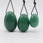 Looduslik Roheline Dongling Nefriitmunand Kegel Treening Pall., 30*20mm