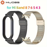 MIJOBS Roostevabast Terasest Kellarihm Magnetkinnitusega Milanese Loop, Sidabri&scaron;kai pilka