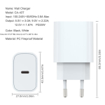 20 W Kiire USB C Adapter Laadija iPhone iPad AirPods jaoks.