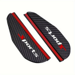 2tk Auto Tahavaatepeegel Vihmakaitse Carbon Kiud Audi BMW Mercedes VW Toyota jaoks