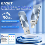 EAGET MFI USB M&auml;lupulk IPhone 256GB Andmekandja.