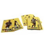 Jalgpallikaartide komplekt - World Football Stars - Golden Edition 55 tk.