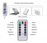 Garlianda-kardin puldi ja konksudega Happy People, 3&times;3 m, 300 LED, soe valge
