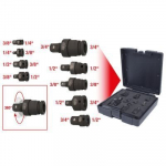 Adapterikomplekt 1/4 + 3/8 + 1/2 + 3/4 9 tk. KS Tools 515.0100