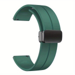 20mm 22mm Kiirkinnitusega Silikoon &Otilde;huke Nutikellarihm Samsungile Amazfit 4 5 GTS 2 Bip Lite., Pu&scaron;ies adatos žalia