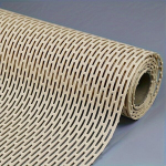 PVC libisemisvastane &auml;ravooluvannimatt, 1TK 40x60cm, &otilde;&otilde;nes disain. , 1 vnt chaki