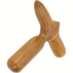 Puidust Jalalaba Massaažipulk, Ergonoomiline Lihasmassager.