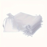 Kotid organza, 12 tk, Baltas