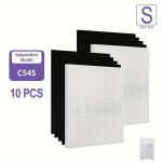 10tk, C545 Asendusfilter Sobib Winix C545 Puhastiga