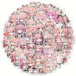 90tk Yae Miko Jaapani Armastus Anime Veekindlad PVC Kleebised Komplekt K&uuml;lmkapi Auto Kohvri S&uuml;learvuti M&auml;rkmiku Tassi Telefoni Laua Jalgratta Rulalaua Kate.