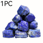 1tk|4tk|7tk 2.01-7.01 cm Lapise lazuli looduslik toores kristall kivi soovipudel., 1 vnt