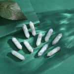 10tk Tervendavad Kristallid Kivid Komplekt 7 T&scaron;akra Loomulik Kvarts Amet&uuml;st Avantiurii Kassisilma Karneool Reiki Gemstone Punktid Energia Tasakaalustamine Meditatsiooniteraapia, Pilkas labradoritas