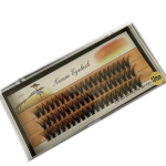 Mikiwilash 60 Kimbud 40D Klastri Ripsmepikendused 0.07mm Pehme Kunstnaarits., 12 mm